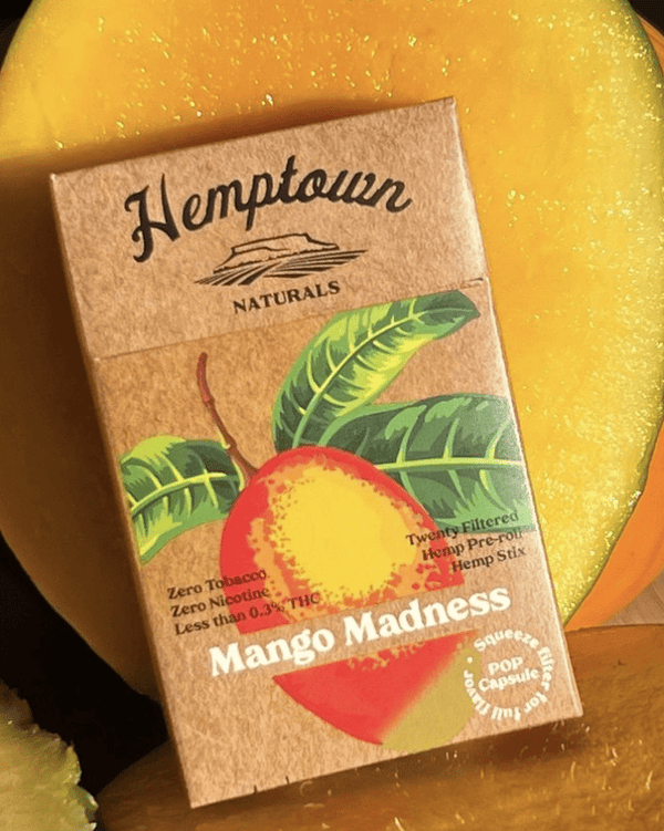 Mango Madness CBD/CBG Hemp Stix 🥠- Hemptown Naturals