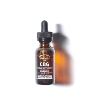 Mandarin Orange 2500 mg CBG Tincture 🍊 - Hemptown Naturals