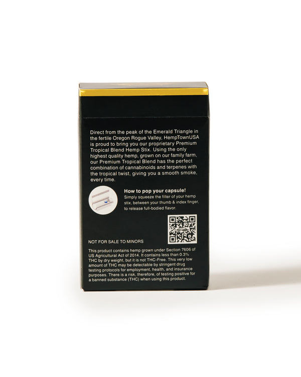 Premium Tropical Blend CBG Hemp Stix - Hemptown Naturals