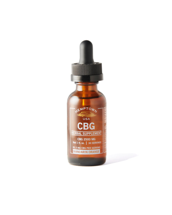 Mandarin Orange 2500 mg CBG Tincture 🍊