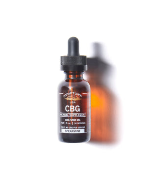 Spearmint 5000 mg CBG Tincture 🌿🌿 - Hemptown Naturals