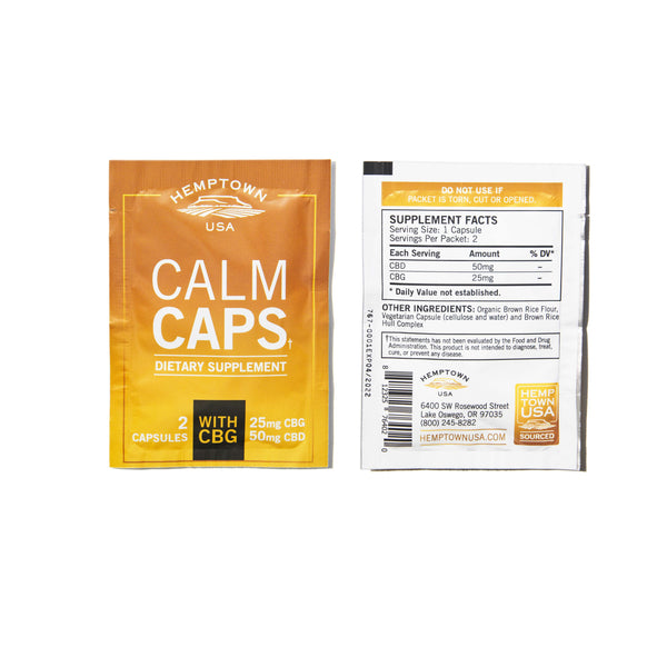 Hemptown USA Calm Caps (2 ct)