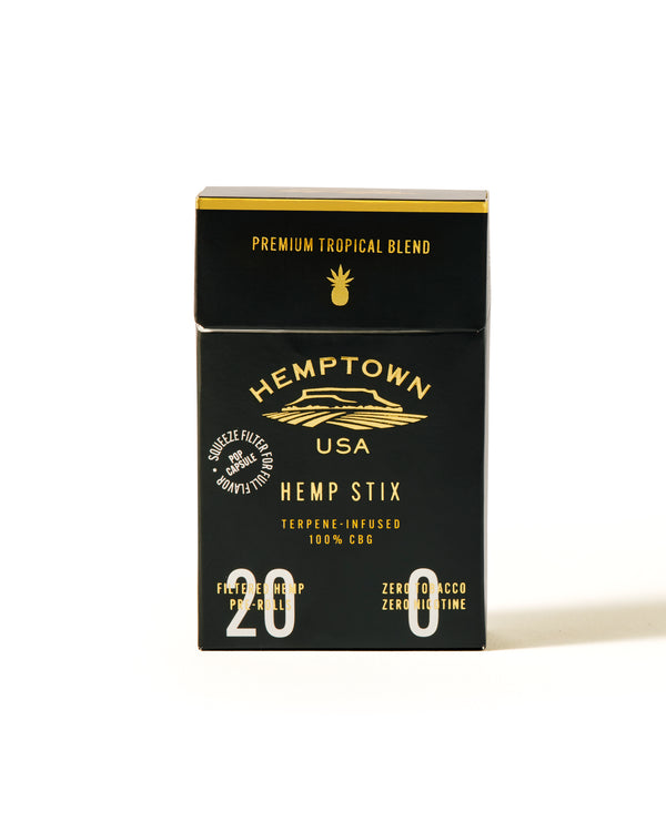 Premium Tropical Blend CBG Hemp Stix - Hemptown Naturals